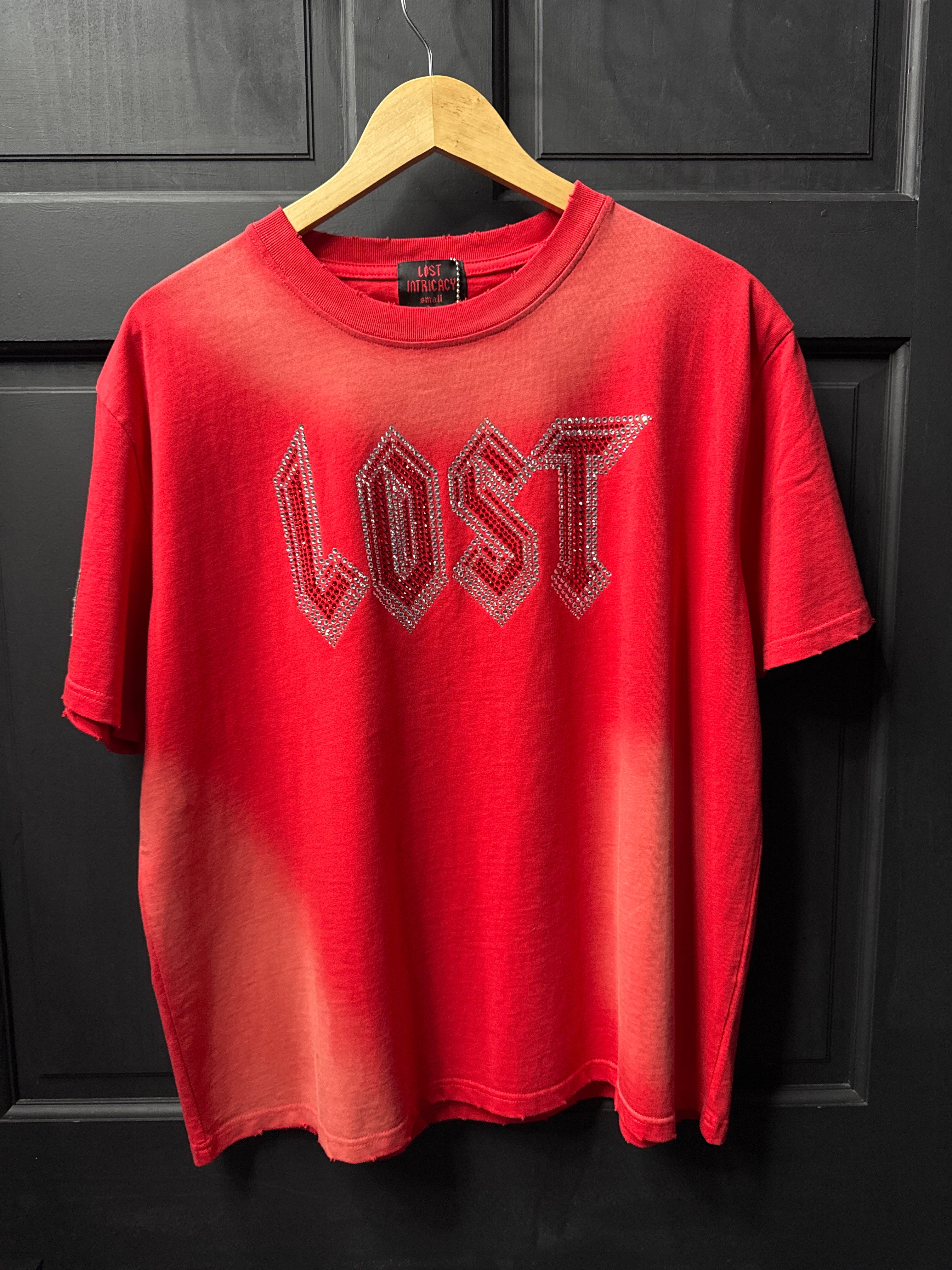 Lost intricacy rhinestone logo sz small
