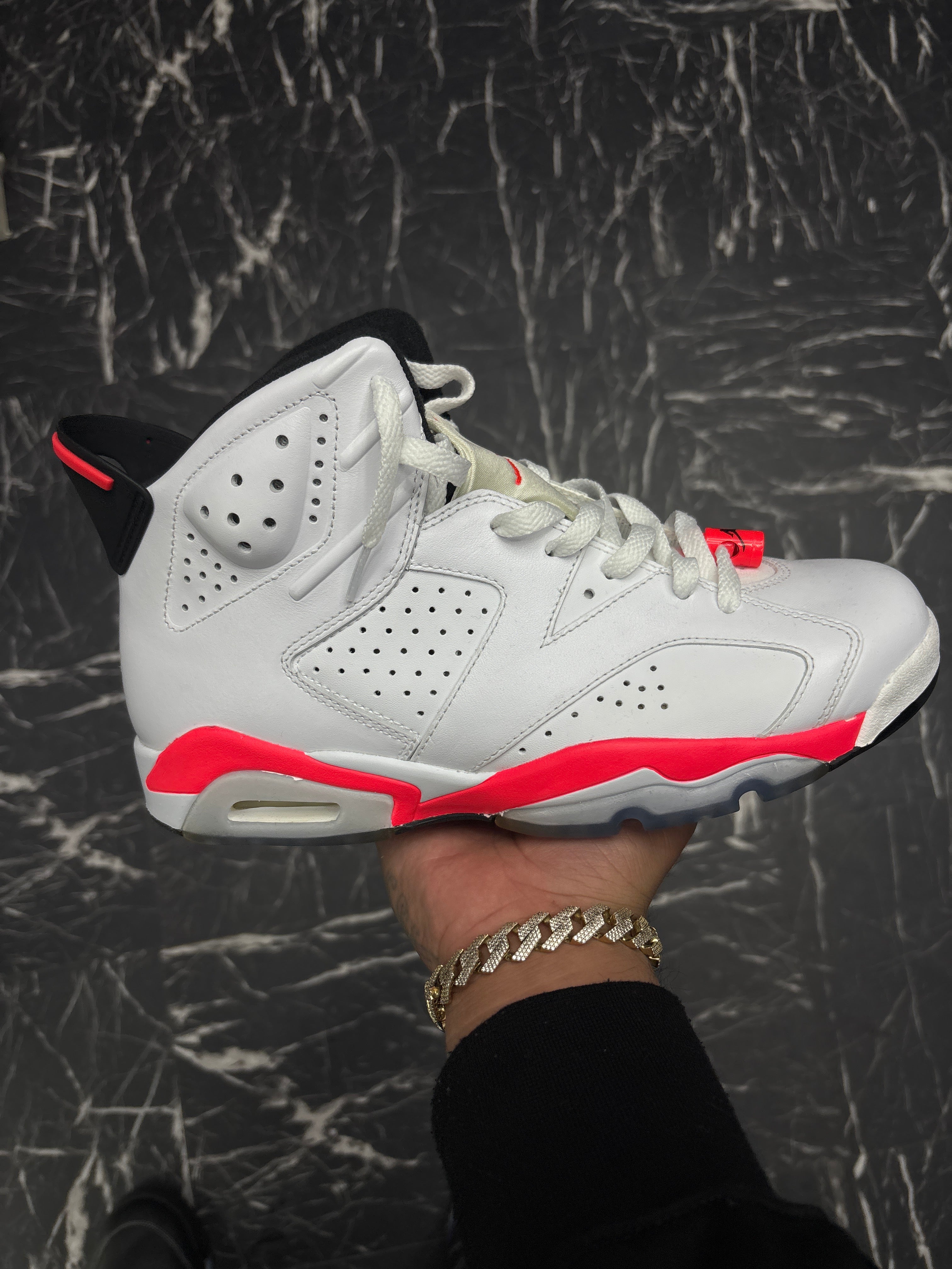Jordan 6 Infrared White Sz 8.5