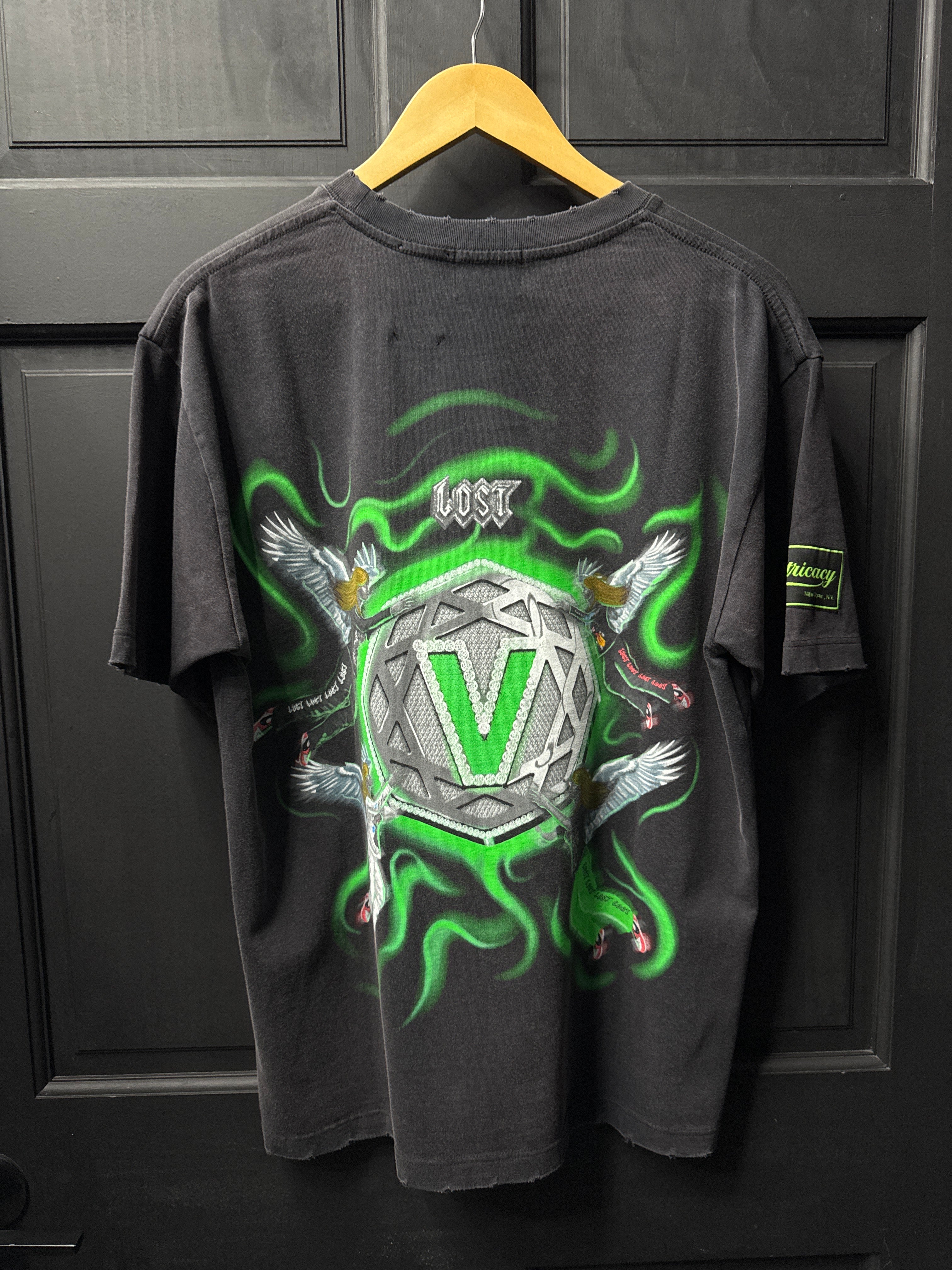 Lost intricacy upscale cracc tee sz Medium