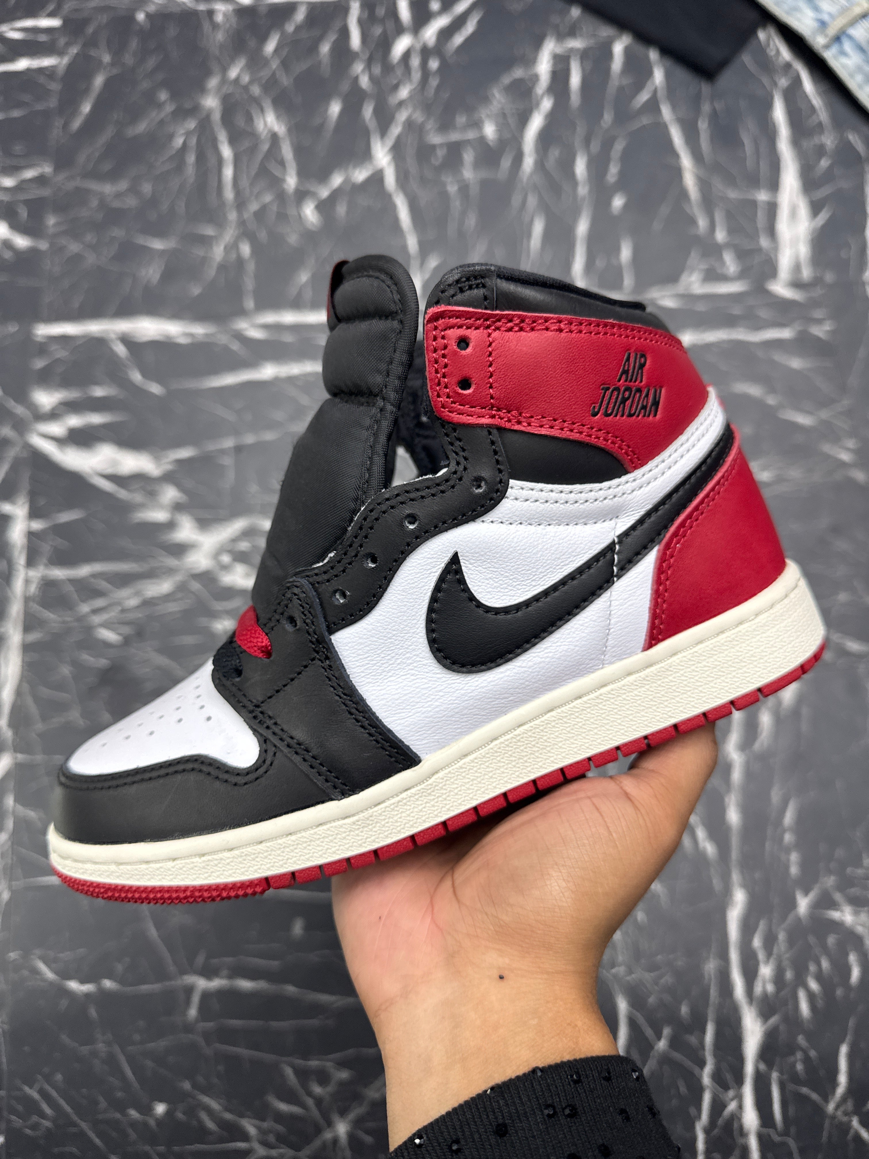 Jordan 1 black toe reimagined