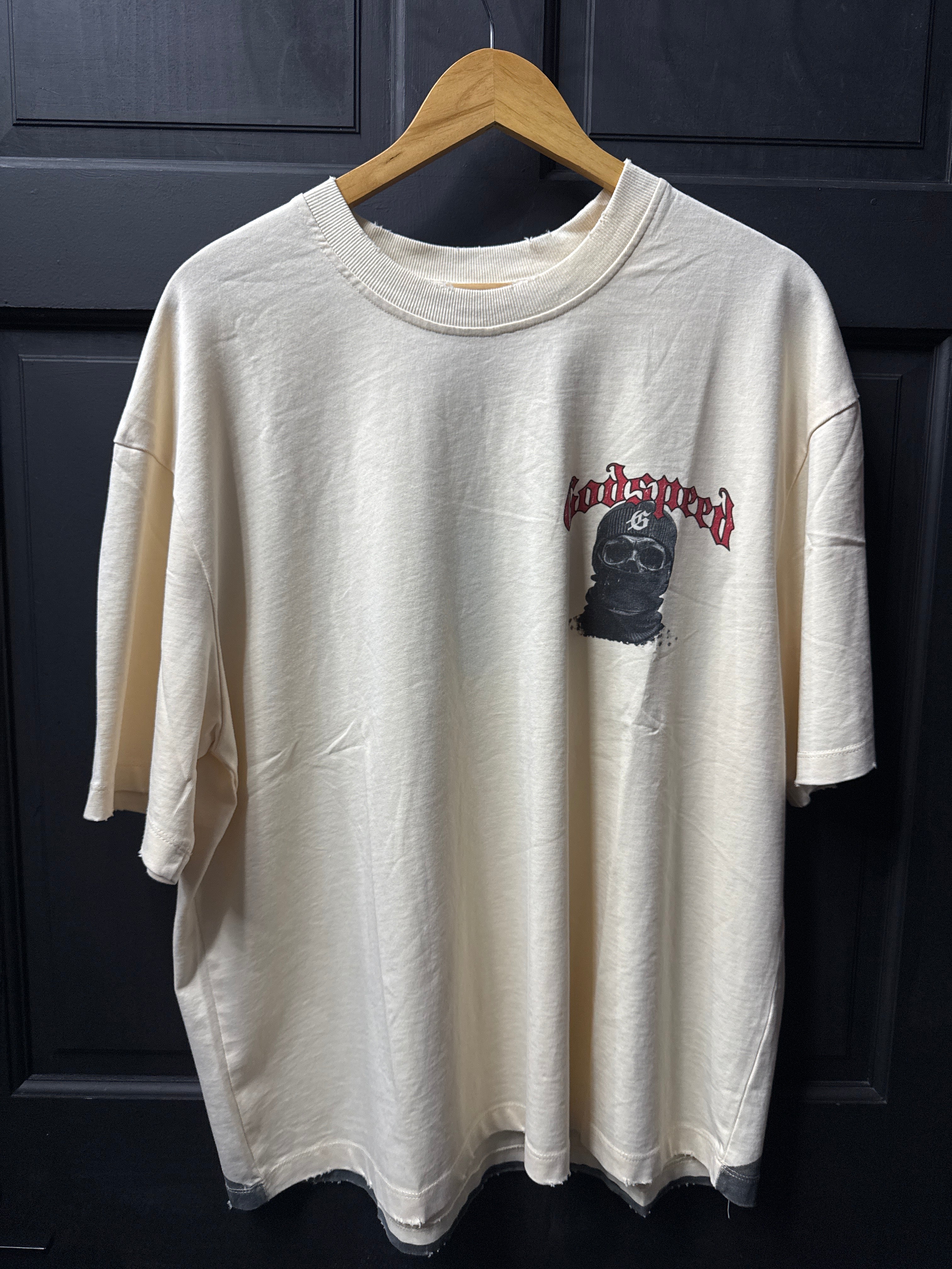 Godspeed balaclava tee Sz Large