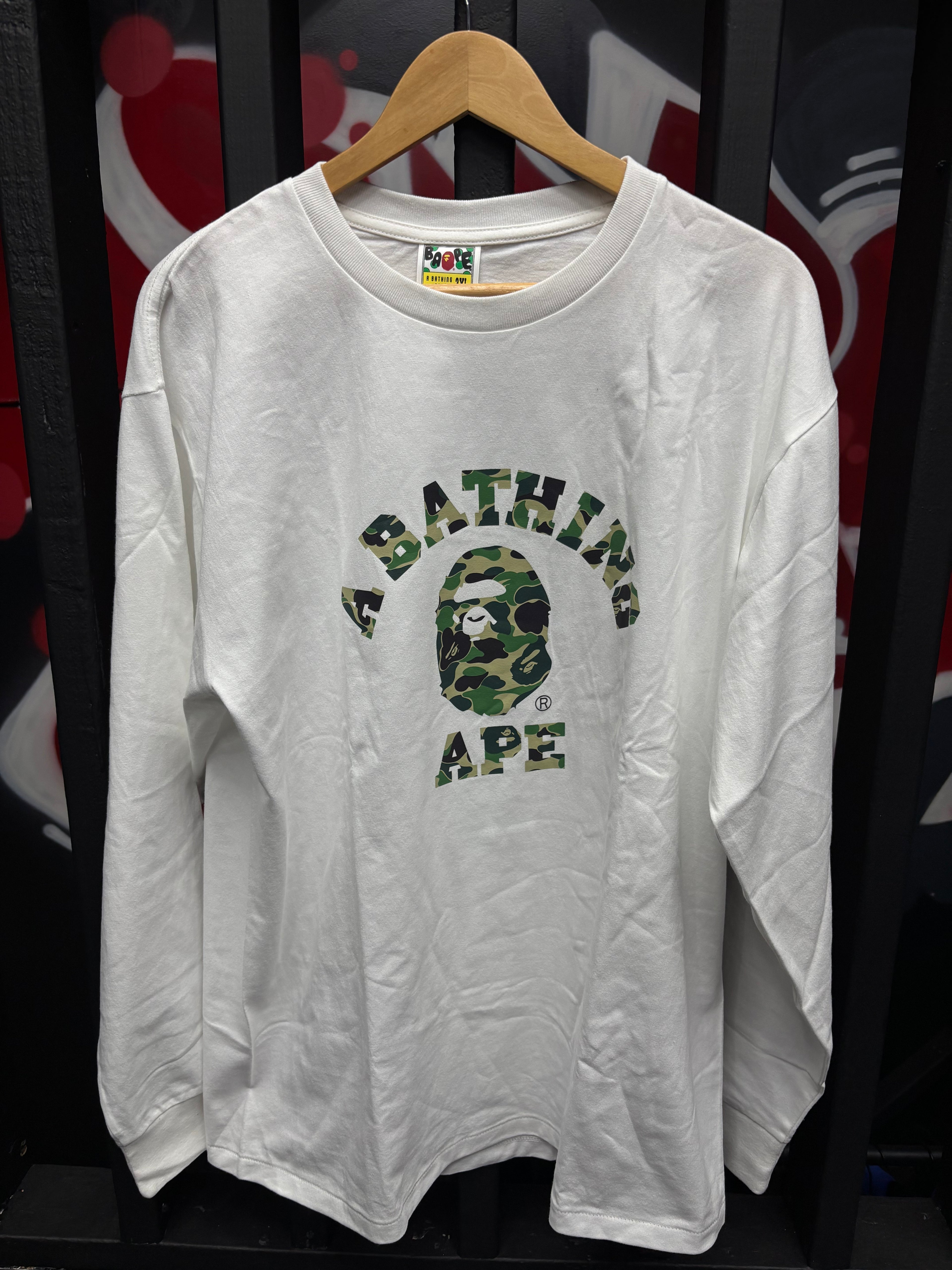 Bape Tee Long Sleeve XXL