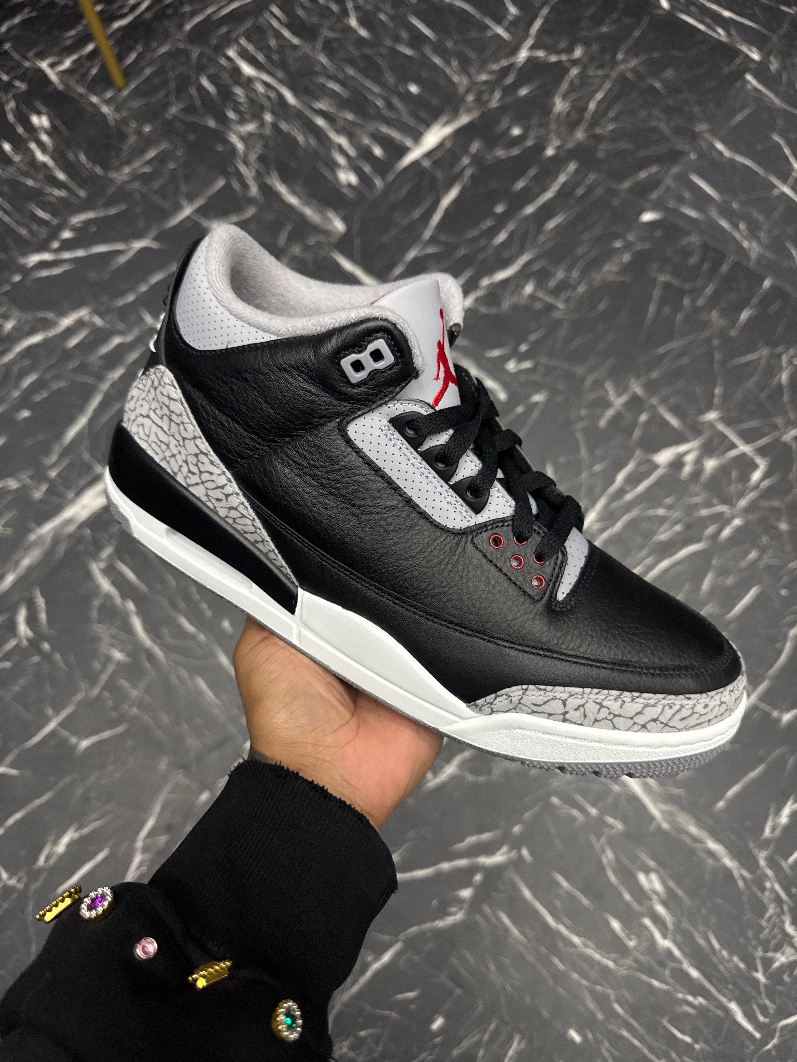 Jordan 3 black cement