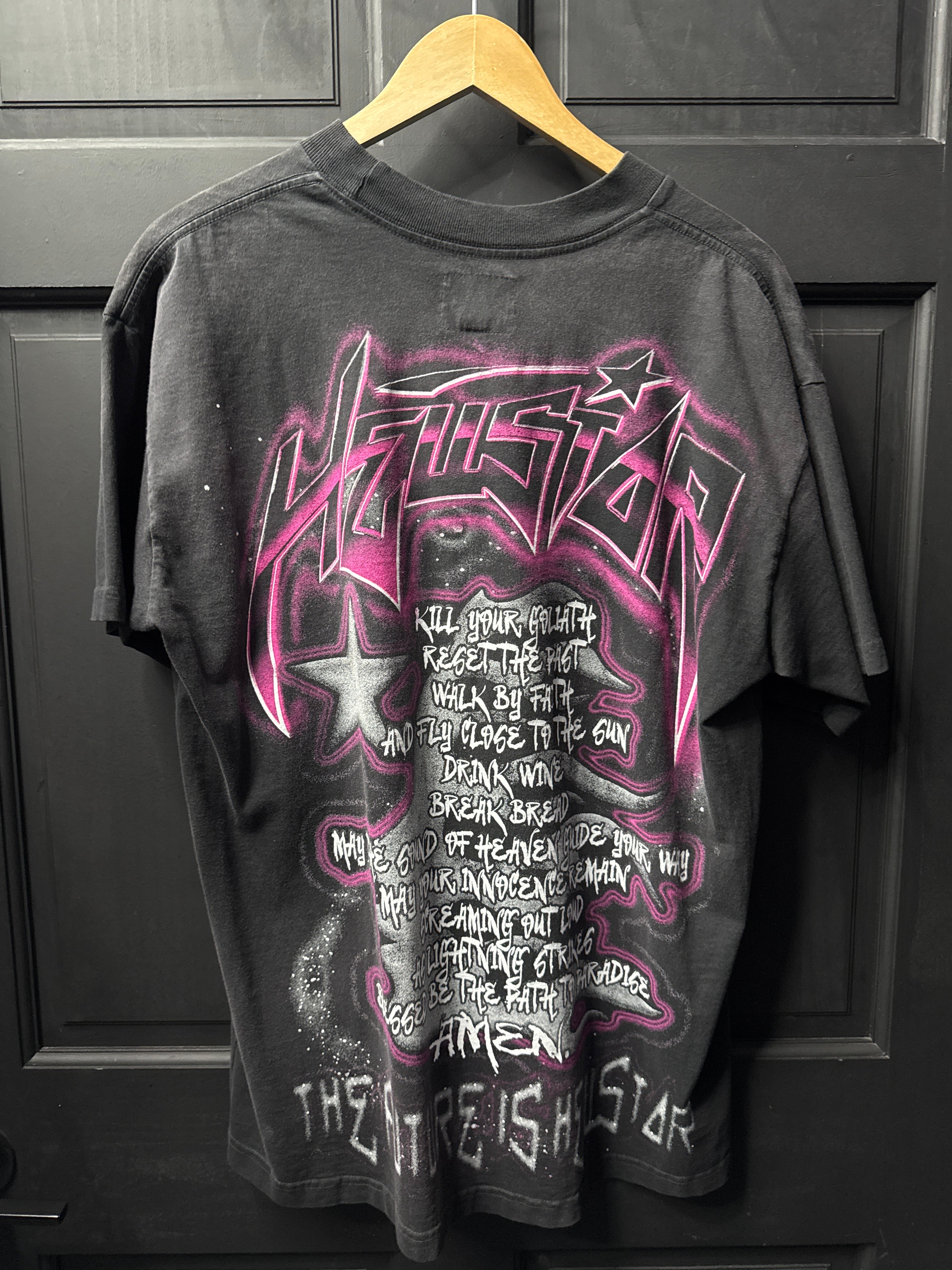 Hellstar goggles tee sz small