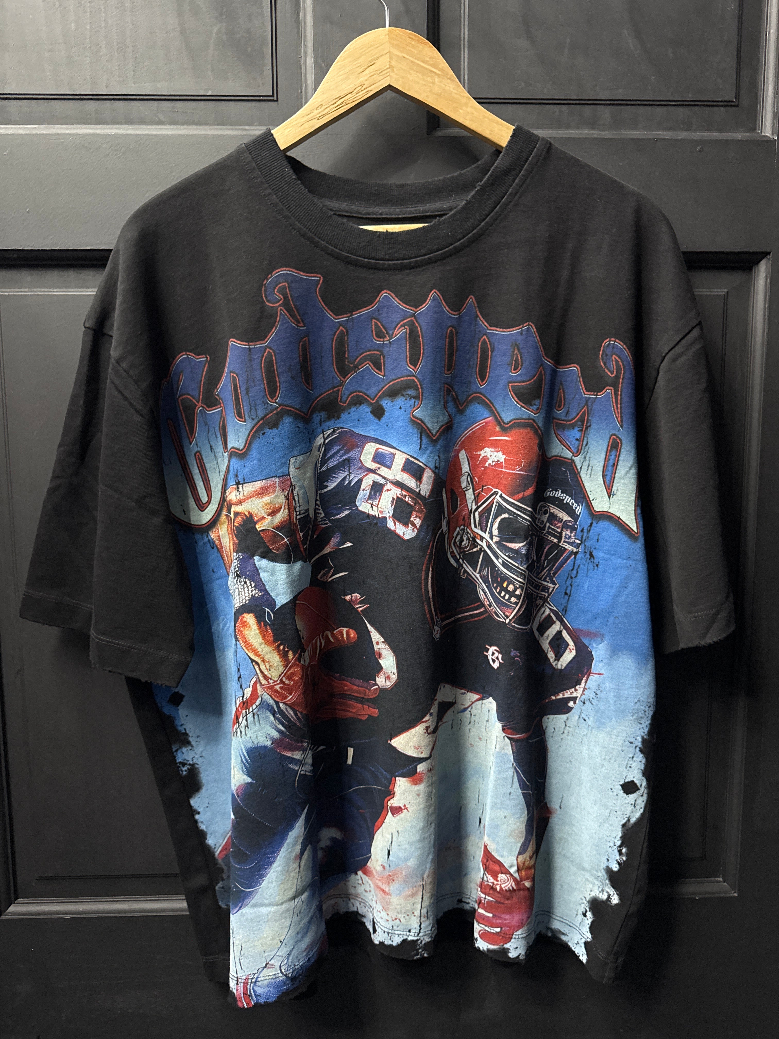 Godspeed Endzone tee sz Large