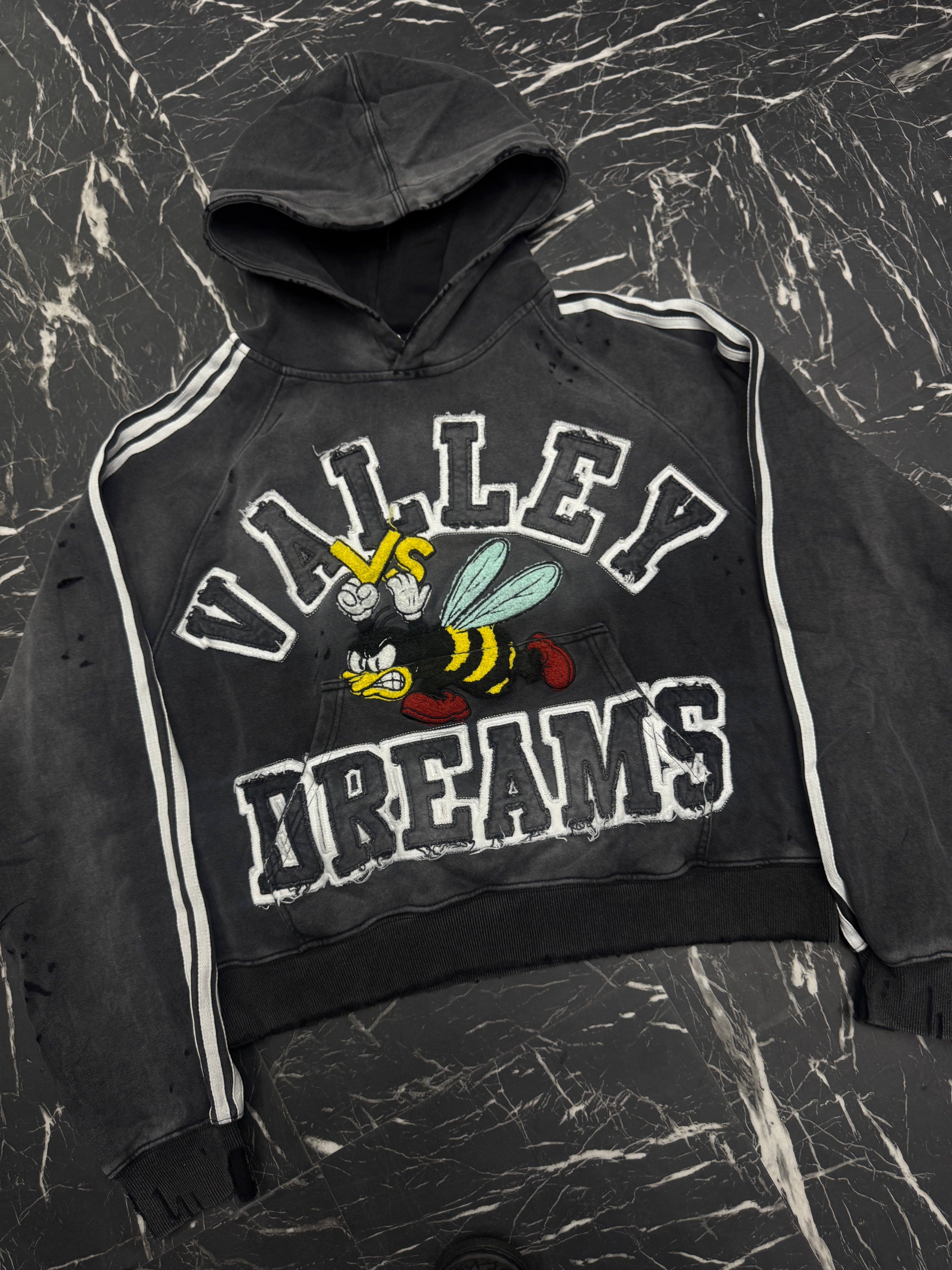 Vale forever Anthem Oreo black hoodie