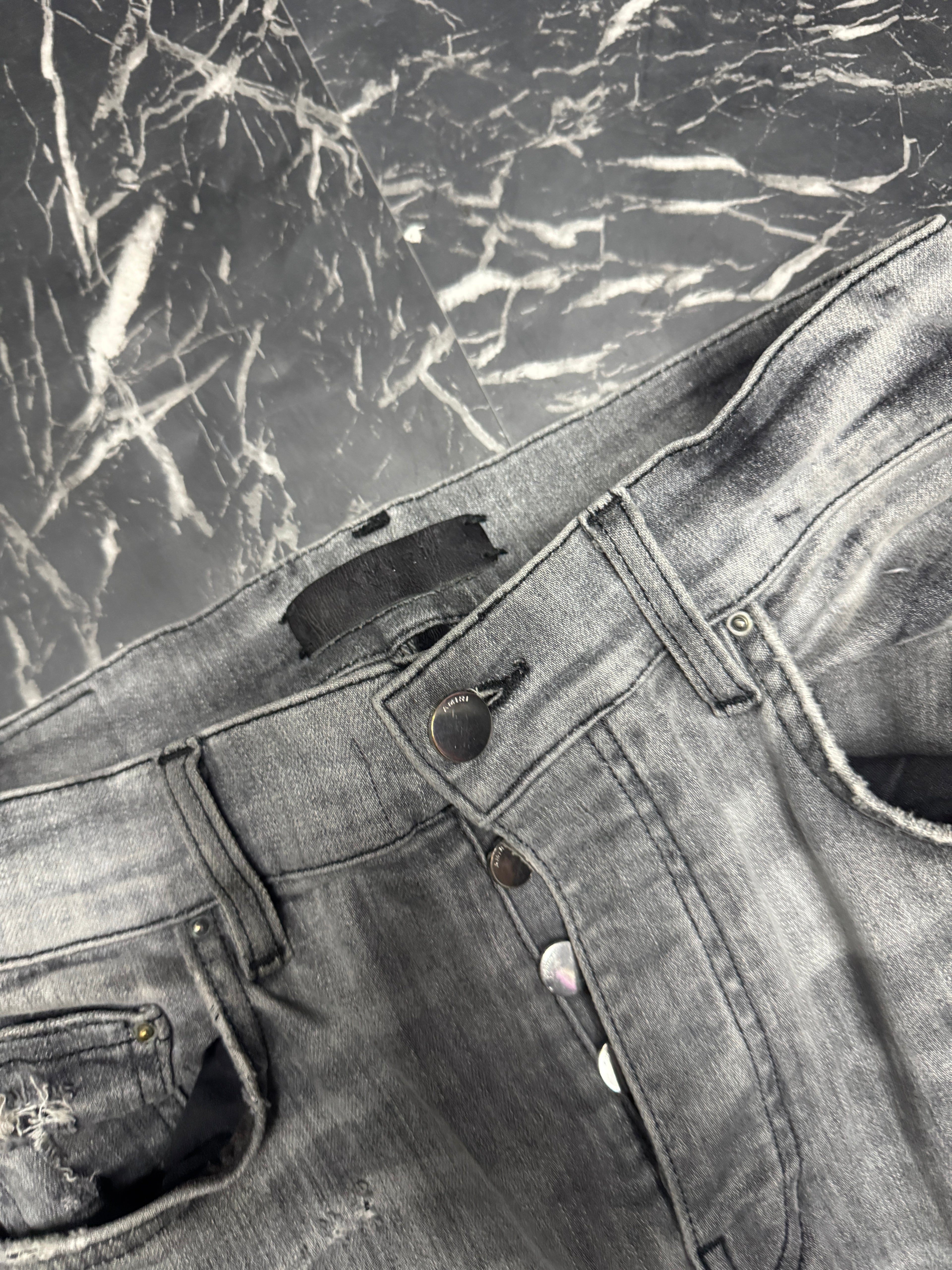 Amiri jeans mx2 black washed sz 29 u