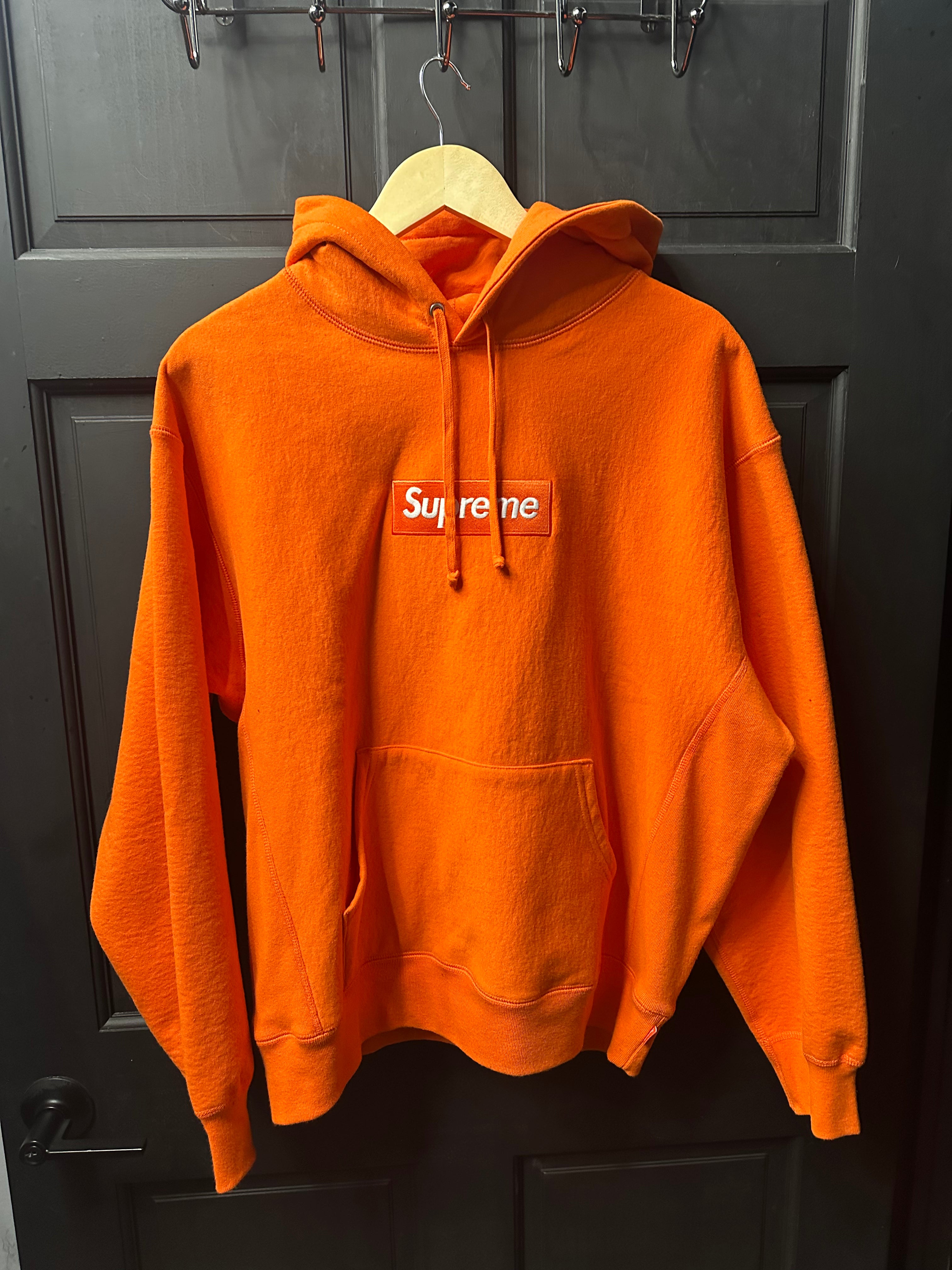 Supreme bogo orange hoodie