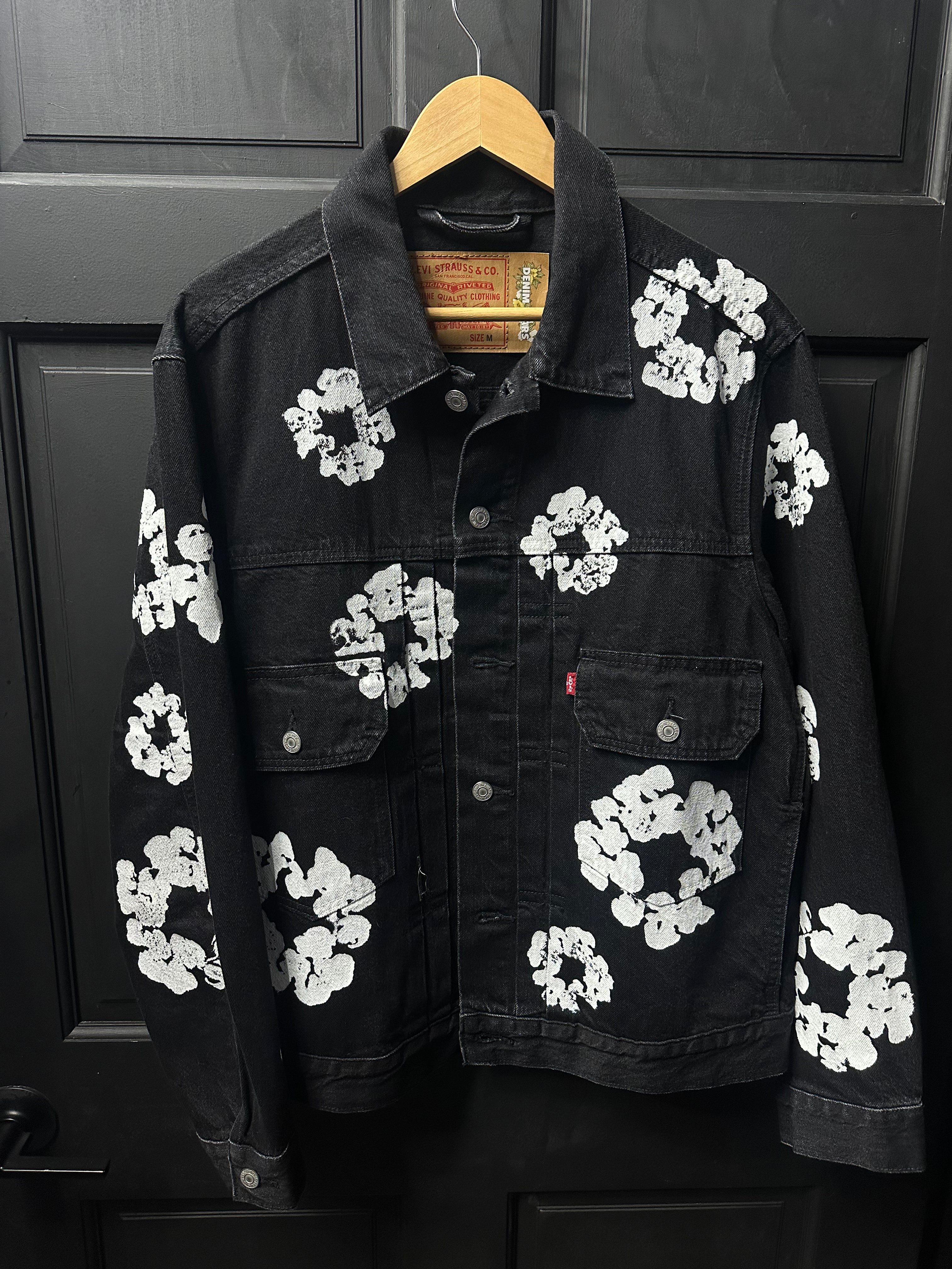 Denim tears black Jean jacket