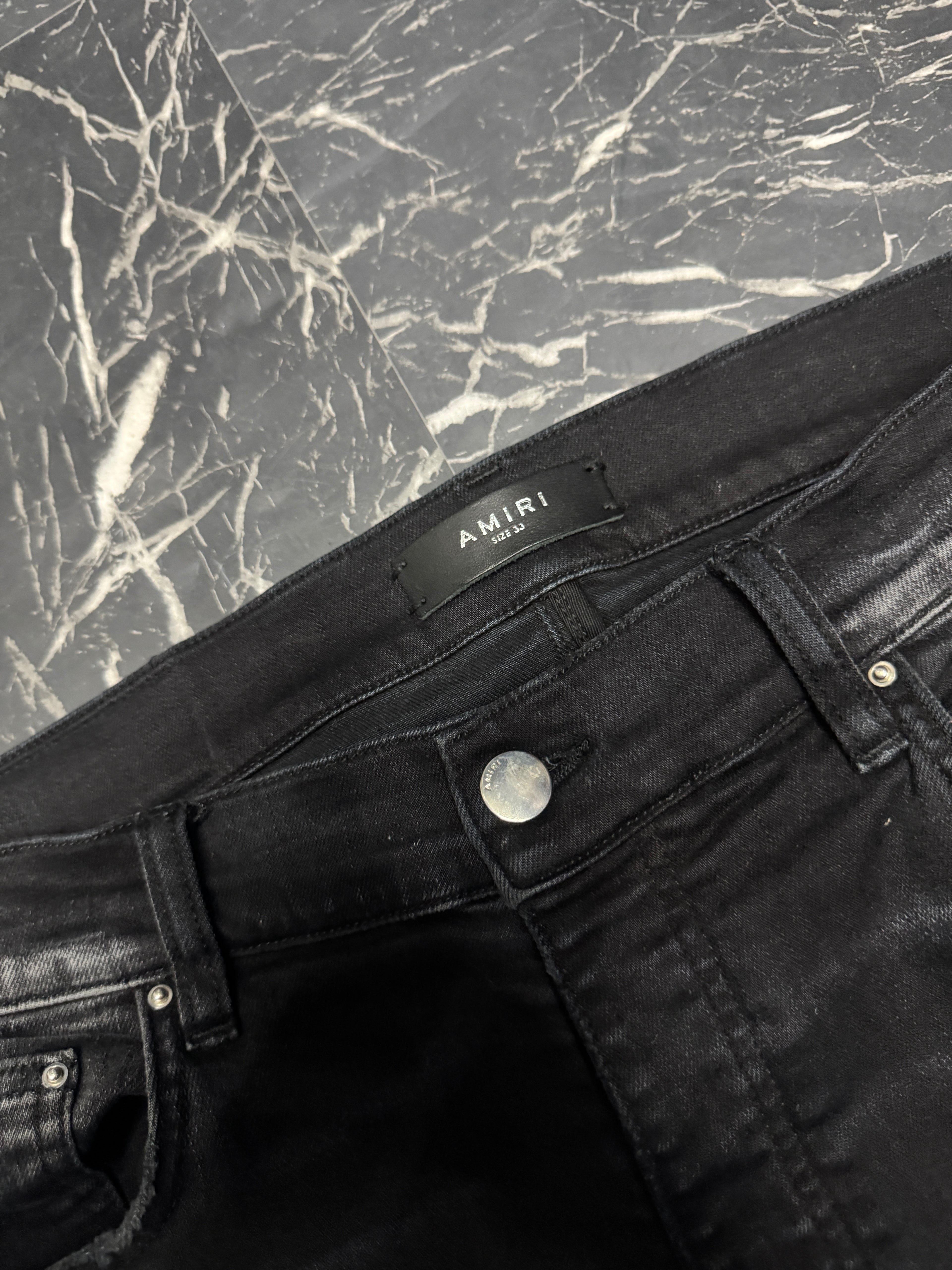 Amiri jeans patch work sz 33 U