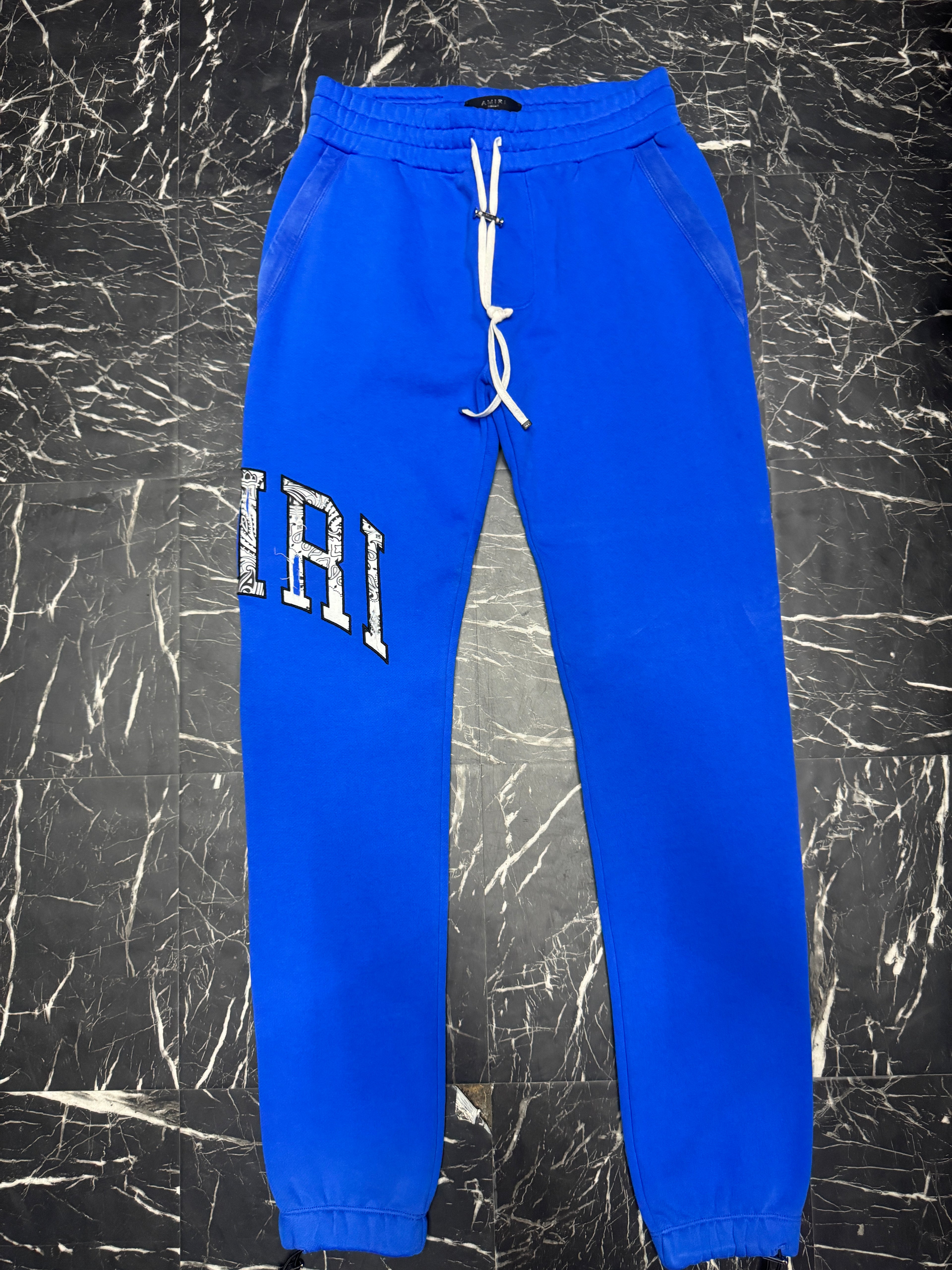 Amiri bandana logo sweatpants Medium New