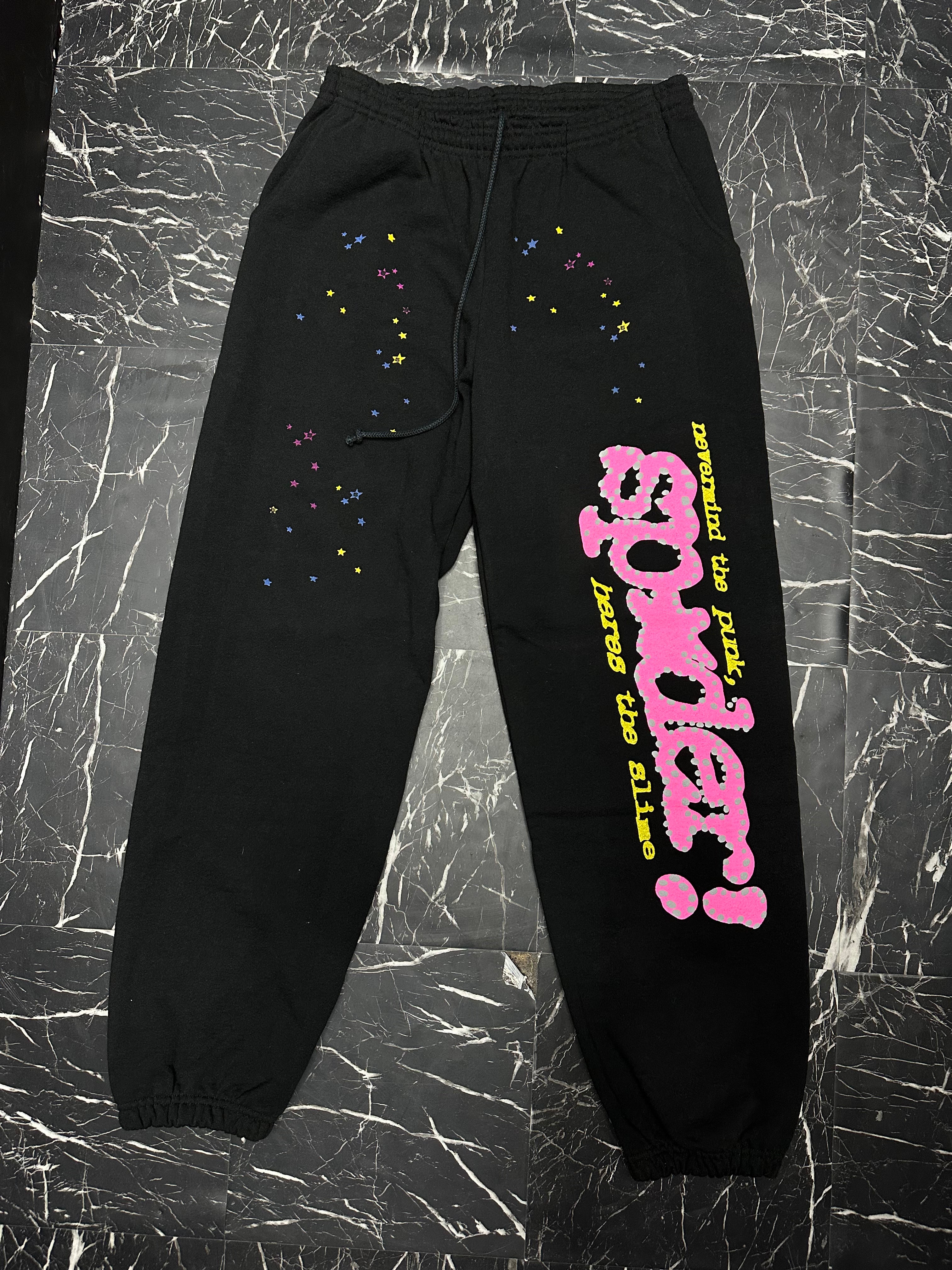 Sp5der sweatpants large