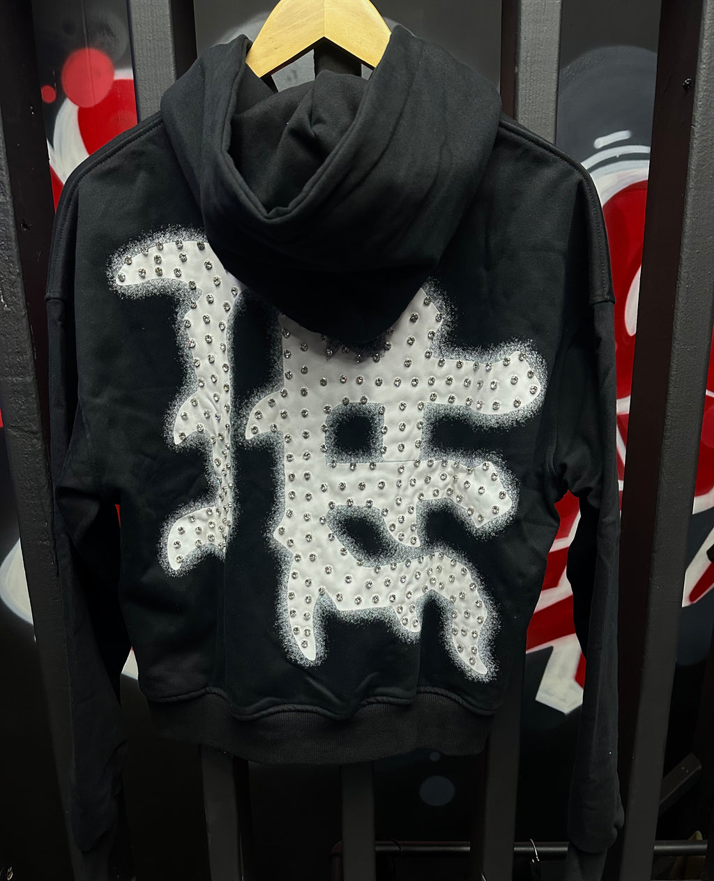 Mixed emotions hoodie Black