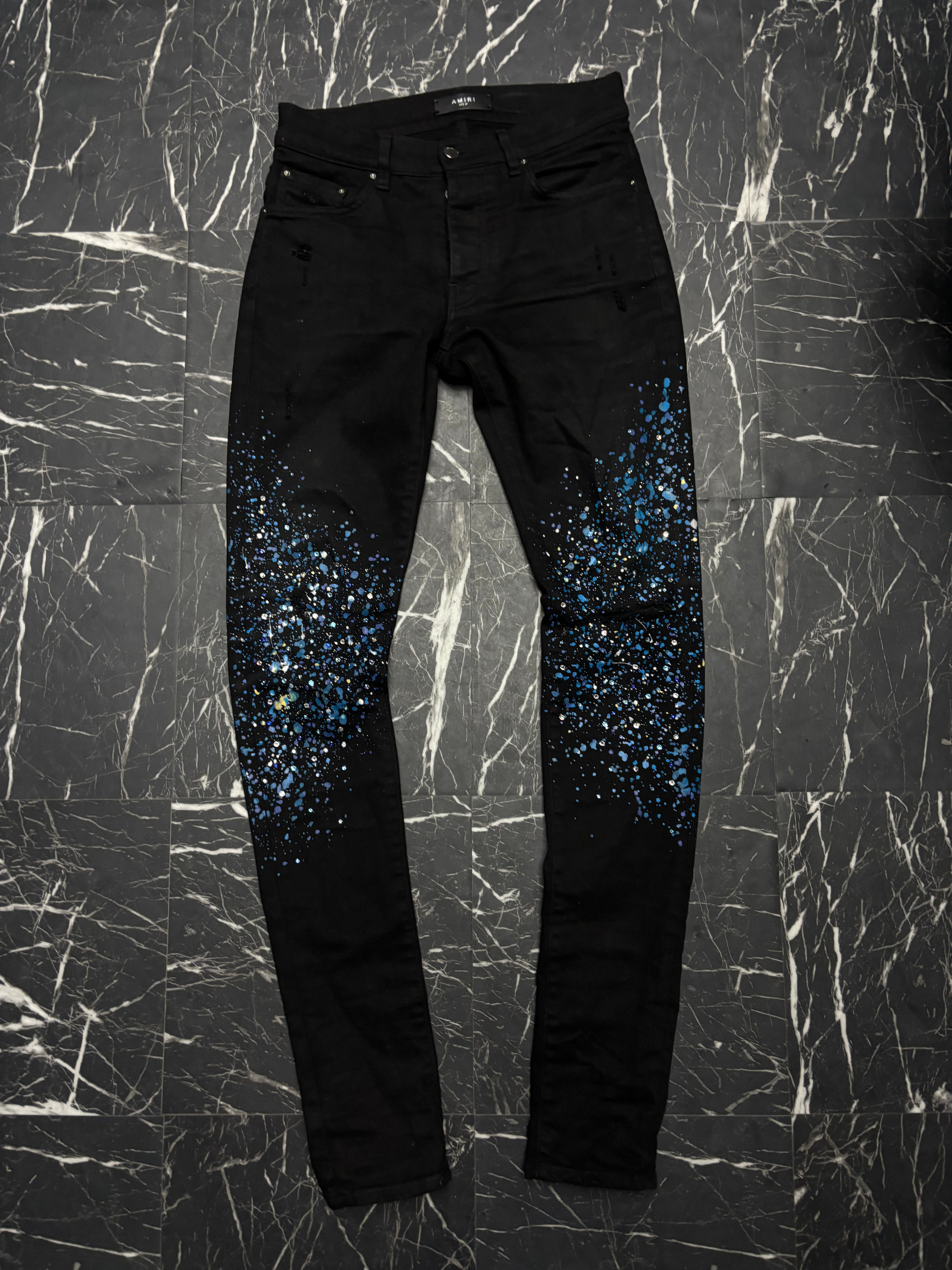 Amiri Jeans Paint Splatter Vvs Sz 29 U