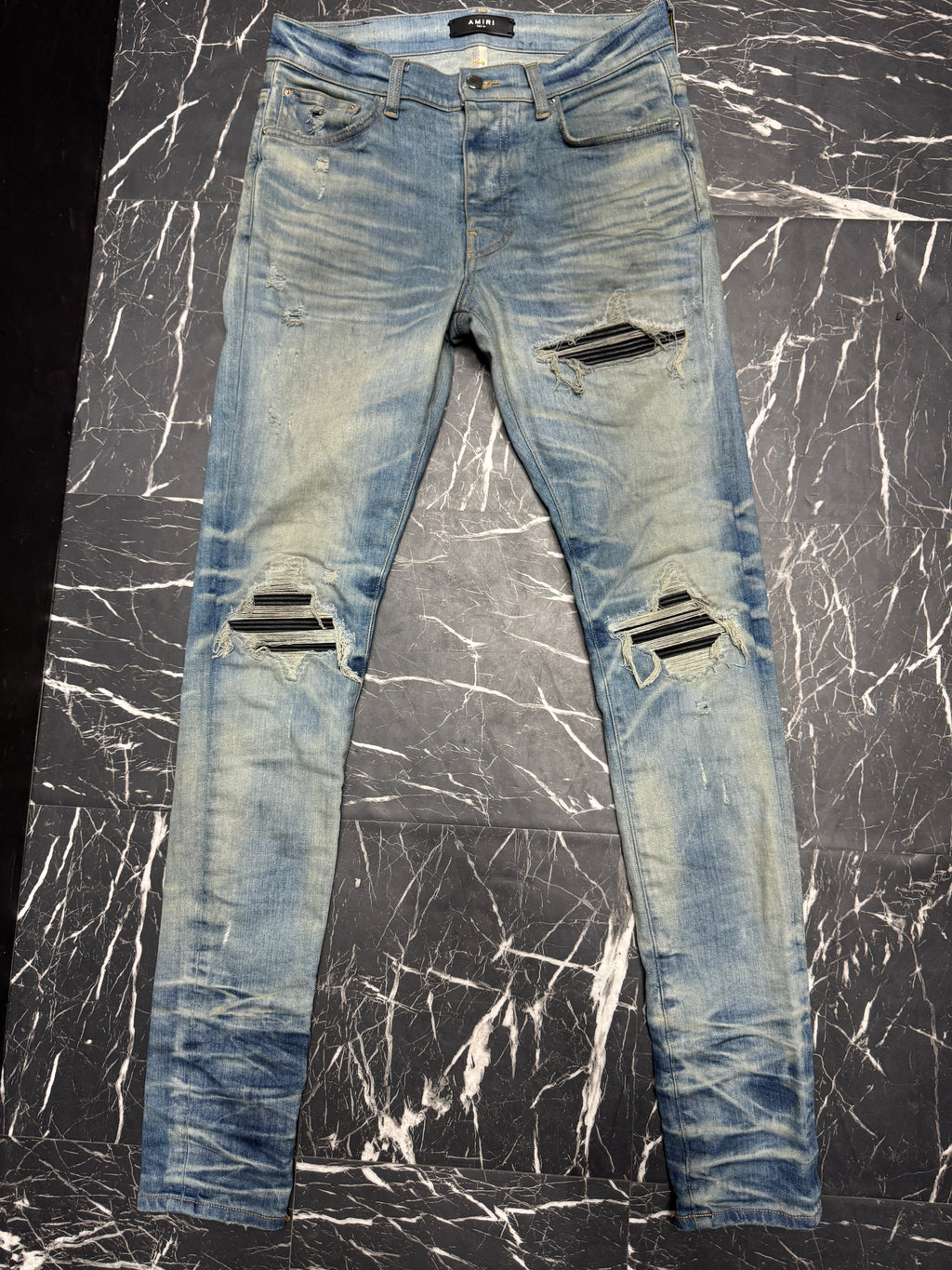 Amiri jeans black patch sz 31 U