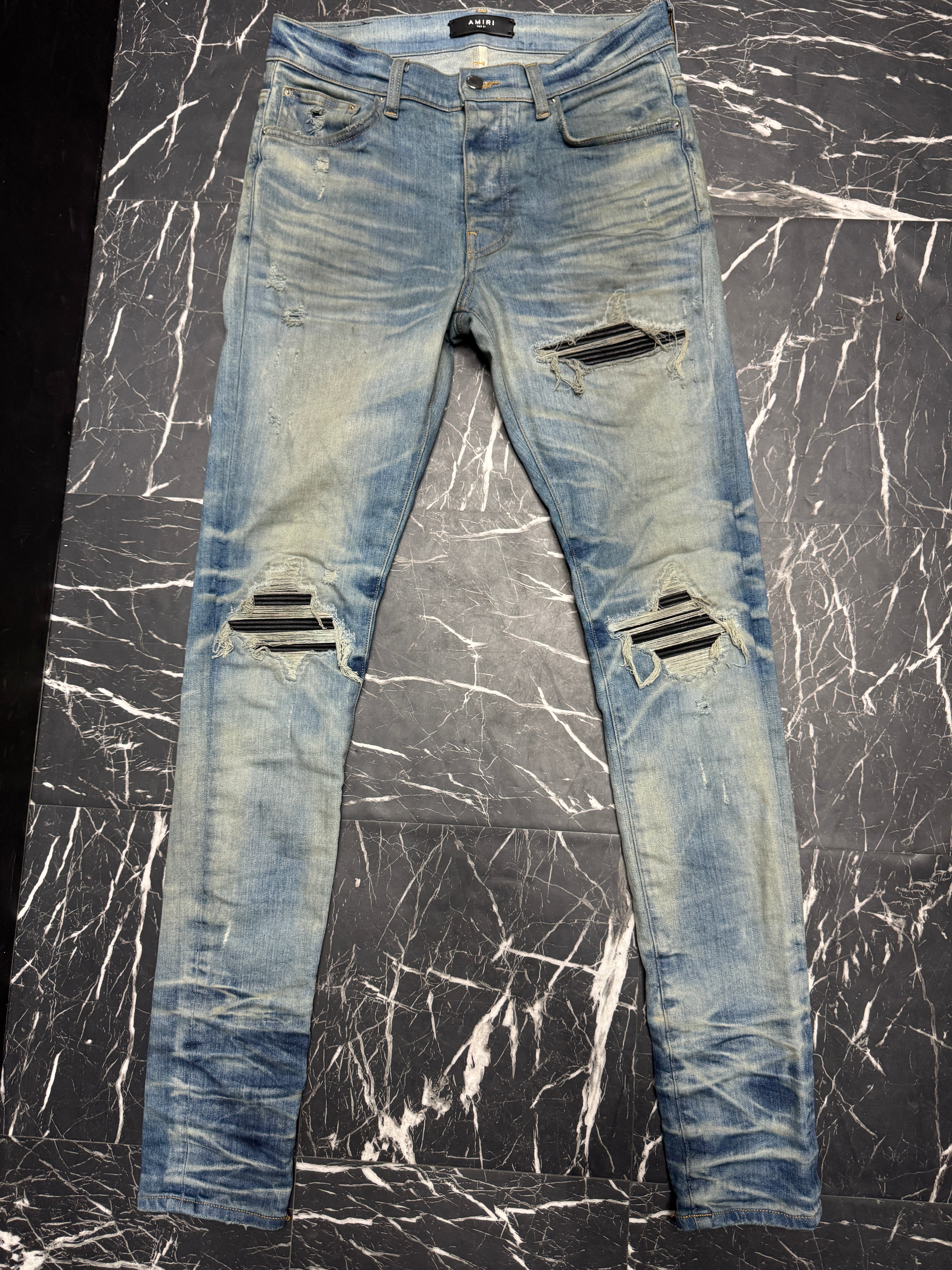 Amiri jeans black patch sz 31 U